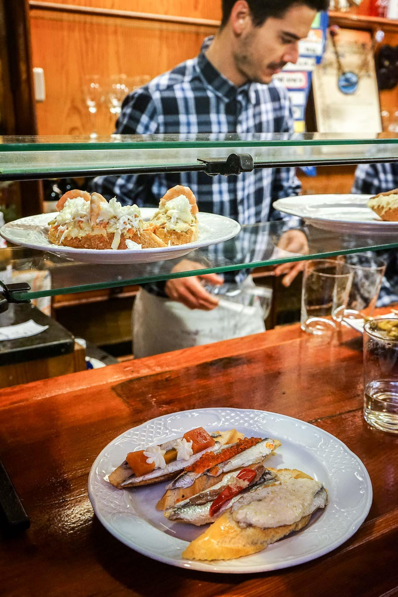 San Sebastián les 10 meilleurs bars à pintxos de la ville